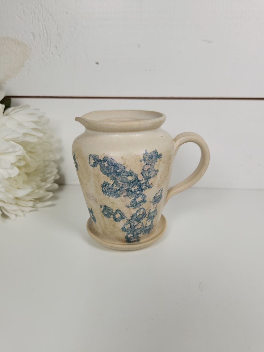 Vintage Vermont Pottery Creamer Pitcher Elizabeth Roman | Pottery Art Vase